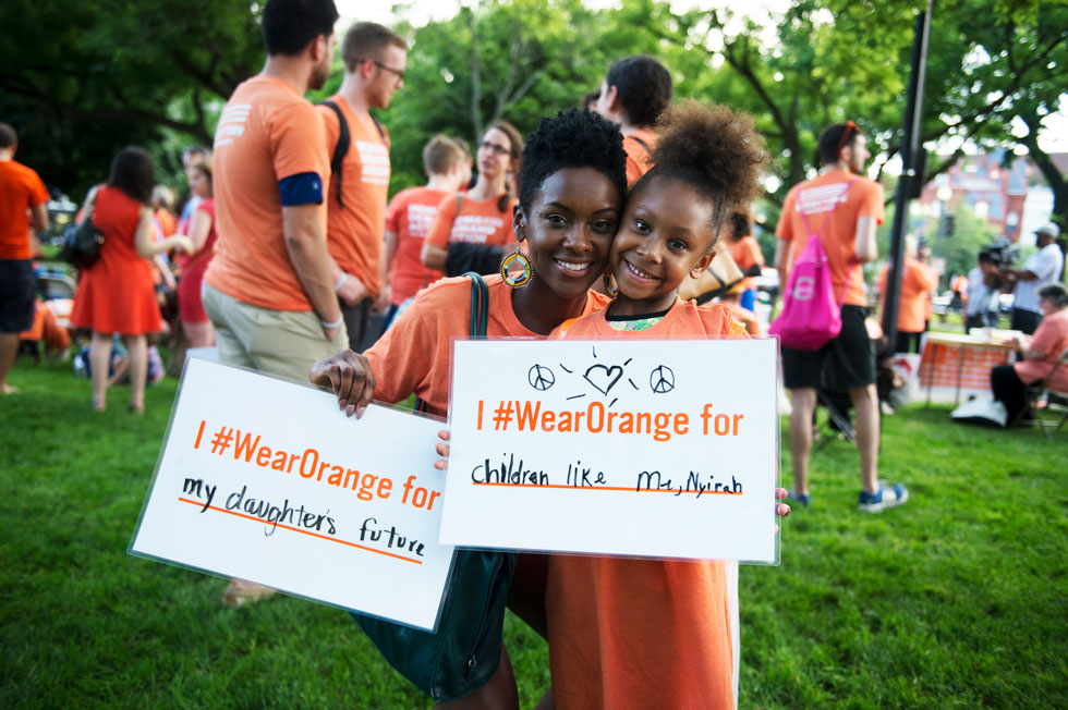 Save Our Children NOW Wear Orange